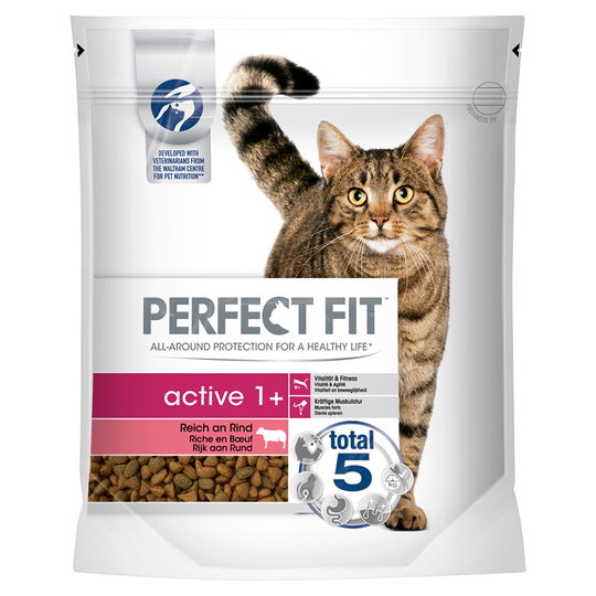 Perfect Fit Active 1+ Rich in Beef - 1,4 kg