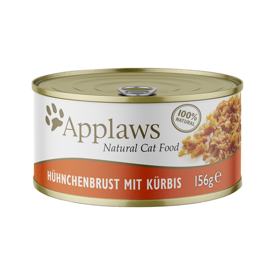 Applaws in Broth -kissanruoka 6 x 156 g - kana & kurpitsa