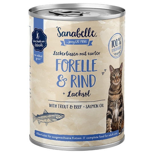 Sanabelle All Meat 6 x 400 g - 6 x 400 g