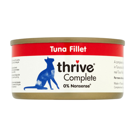 Thrive Complete -säästöpakkaus 24 x 75 g - tonnikalafile