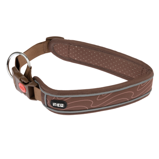 TIAKI Soft & Safe -kaulapanta, ruskea - Koko XS: Rinnanympärys 25-35 cm, L 40