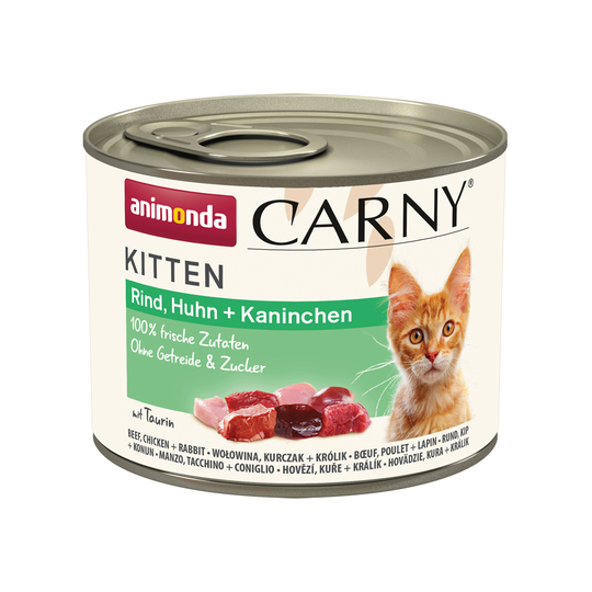Animonda Carny Kitten 200 g - nauta, kana & kani