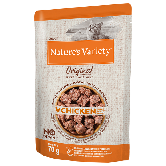 Nature's Variety Original Paté No Grain 12 x 70 g - kana