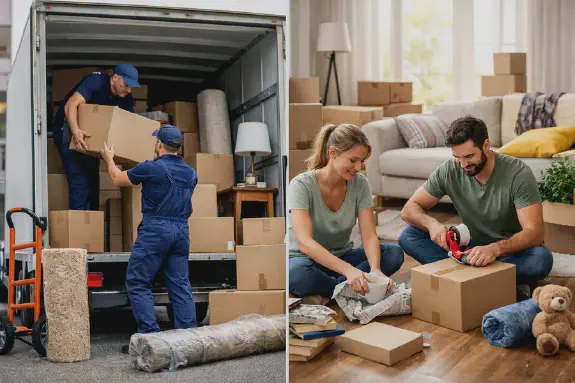 Muuttofirma vai itse muuttaminen? Vinkit stressittömään muuttoon